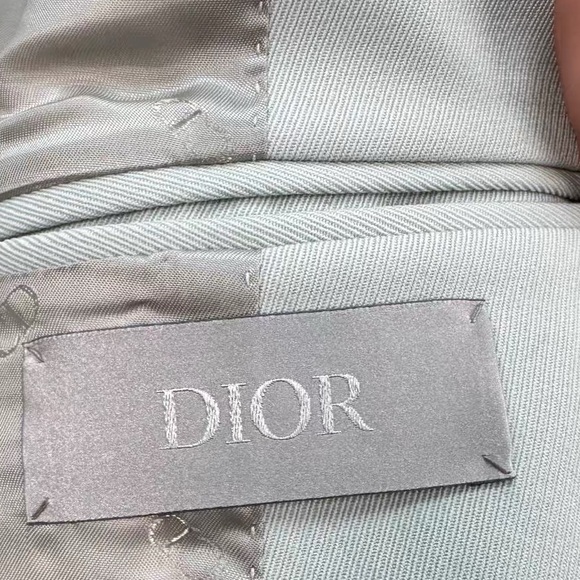 🚩steal Authentic Dior Light Gray Women's Blazer - Picture 7 of 7